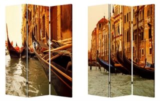 Screen Gems Venice Double Sided Room Divider   Room Dividers