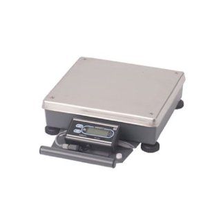 Brecknell 7820B 200 BT Portable Bench Scale with Ball Top Platter, 200 lb Capacity Science Lab Balances