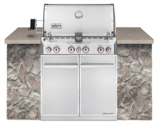 Weber Summit S 460 Built In Gas Grill   Natural Gas   Gas Grills