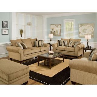 American Furniture Master Piece Sofa Set   Suede   Sofa Sets