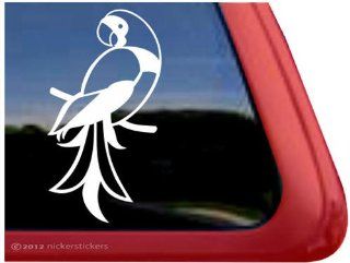 Macaw   Parrot Bird Vinyl Window Decal Automotive