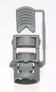 Arlington NM841 50 Gray Plastic Push In Connector for Non Metallic and Flexible Cord, 50 Pack, 1/2 Inch   Extension Cords  