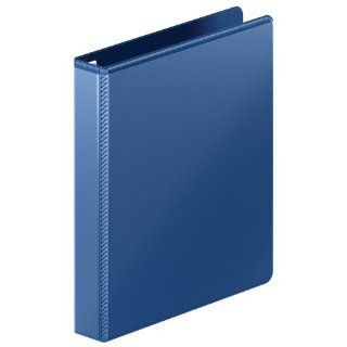 Wilson Jones Ultra Duty D Ring View Binder with Extra Durable Hinge, 1 Inch, Navy (W866 14 295)  Office D Ring And Heavy Duty Binders 