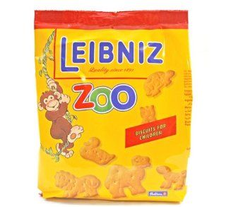 Bahlsen Leibniz Zoo Butter Biscuits 100g/3.5oz  Biscuits Gourmet  Grocery & Gourmet Food
