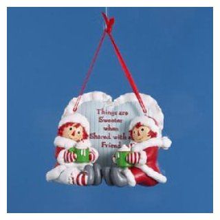 Raggedy Ann & Andy Ornament Things Are Sweeter Style   Decorative Hanging Ornaments