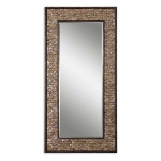 Paonia Shell Inlay Wall / Leaning Floor Mirror   30W x 60H in.   Wall Mirrors