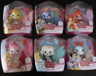 New Disney Princess Palace Pets Furry Tail Friends Set of all 6 Toys & Games