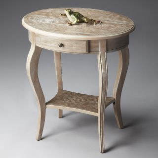 Butler Oval Accent Table   Driftwood   End Tables