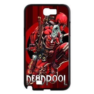 Custom Deadpool Back Cover Case for Samsung Galaxy Note 2 N7100 N1018 Cell Phones & Accessories
