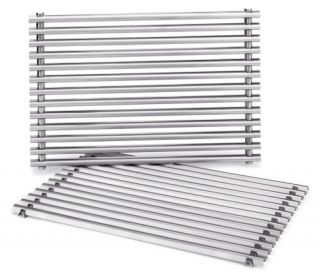 Weber 7527 Stainless Steel Cooking Grates   2 Pack   Gas Grills