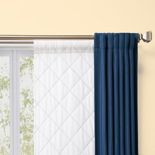 Season Smart 3M Thinsulate Insulating Curtain Liner Pair   White   Curtains
