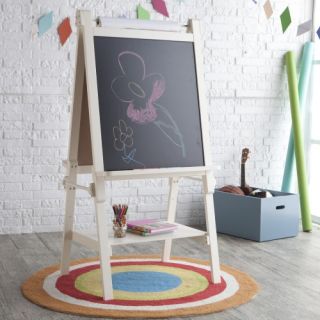 Classic Playtime Deluxe Easel   Vanilla   Kids Easels