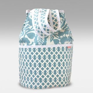 Hoohobbers Totally Turquoise Backpack Diaper Bag   Designer Diaper Bags