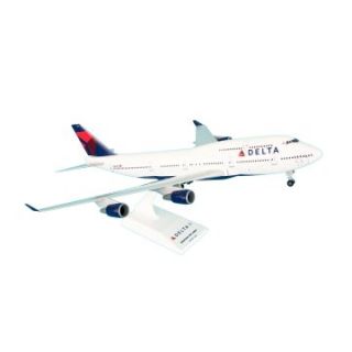 Skymarks 747 400 Delta Airlines Model Airplane   Commercial Airplanes