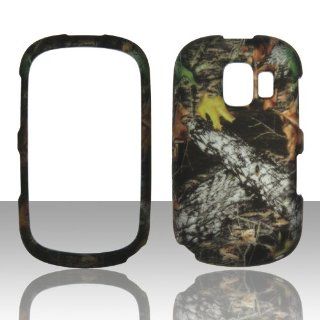 2D Camo Stem Mossy Oak Alcatel 871A / Alcatel One Touch OT871A Prepaid Go Phone (AT&T) Case Cover Phone Snap on Cover Cases Protector Faceplates Cell Phones & Accessories