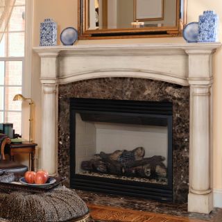 Pearl Mantels Princeton Wood Fireplace Mantel Surround   Fireplace Surrounds