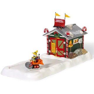 Dept 56 North Pole North Pole Maintenance  Holiday Collectible Buildings  
