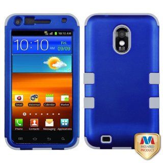 MYBAT Titanium Dark Blue/Grey TUFF Hybrid Phone Protector Cover for SAMSUNG R760 (Galaxy S II) SAMSUNG D710 (Epic 4G Touch) SAMSUNG Galaxy S II 4G Cell Phones & Accessories