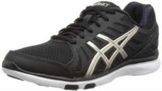 ASICS AYAMi Zone Ladies Training Shoes, Black/Silver, US6 Cross Trainer Shoes Shoes