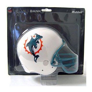Miami Dolphins Mini Football Helmet Coin Bank Sports & Outdoors