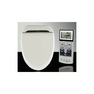 Coco Bidet 6035R Elongated Electronic Toilet Seat Remote Control Heated Seat Air Dry & Deodorizer   Health And Personal Care  