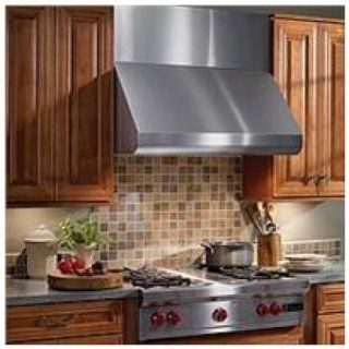 Broan E60E36SS 1500 CFM 36" Wide Stainless Steel Wall Mounted Range Hood with Heat SentryTM and, Stainless Steel  