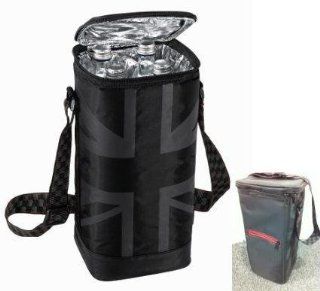 Genuine MINI Cooper Black Union Jack Cooler Tote Bag Automotive