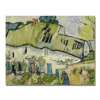 Trademark Fine Art The Farm In Summer by Vincent van Gogh Canvas Wall Art, 18x24 Inch   Prints