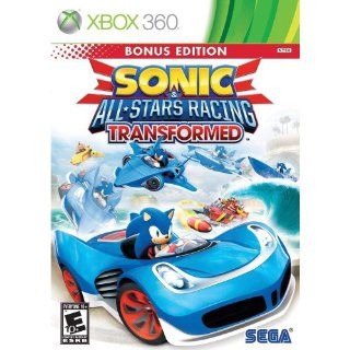 Sonic and All Stars Racing Transformed Bonus Edition   Xbox 360 Video Games
