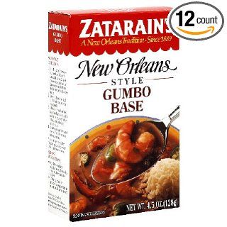 Zatarains Gumbo Base 4.5 Ounce (Pack of 12)