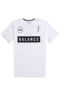 Mens Rvca T Shirts   Rvca Balance Sport T Shirt