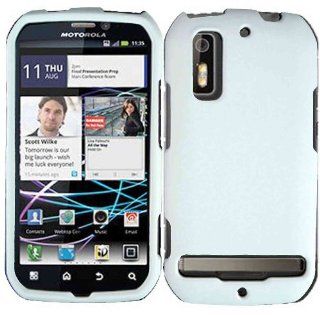 White Hard Case Cover for Motorola Photon 4G MB855 Cell Phones & Accessories