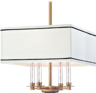 Hudson Valley Lighting 2914 AGB Collins 4 Light Chandelier, Aged Brass   Wall Sconces