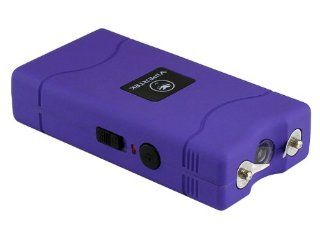 VIPERTEK VTS 880   15, 000, 000 V Mini Stun Gun   Rechargeable with LED Flashlight (Purple)  Sports & Outdoors