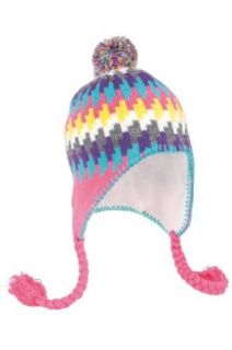 Mountain Warehouse Serre Kids Hat Bright Pink One Size Clothing