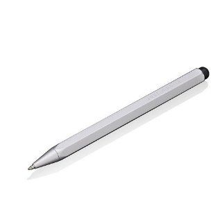 Just Mobile AluPen Pro Stylus and Ink Pen for iPhone, iPods, iPads and More   Silver (AP 858) Computers & Accessories