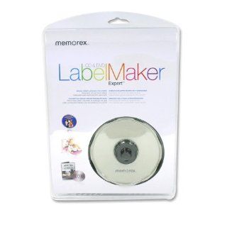 Memorex CD/DVD LabelMaker Set, w/30 Disc Labels, 30 Hub Labels Electronics