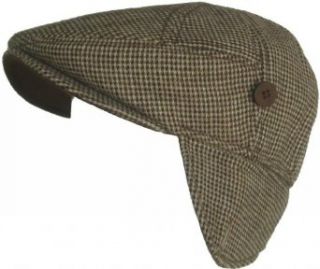 Goorin Bros "Snow Drift" Ear Flap Driver Hat Wool Ivy Scally Cap at  Mens Clothing store Newsboy Caps