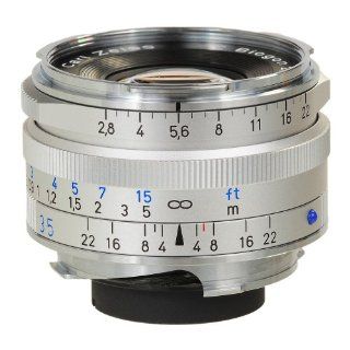 Ikon Wide Angle 35mm f/2.8 C Biogon T* ZM Manual Focus Lens in Silver  Camera Lenses  Camera & Photo