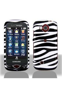 Huawei M860 Ascend Graphic Case   Black/White Zebra Cell Phones & Accessories