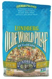 Lundberg Olde World Pilaf Rice & Beans Gluten Free  Dried Grains And Rice  Grocery & Gourmet Food