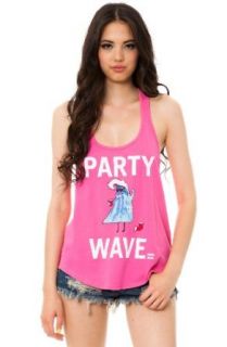 Billabong Women's Lets Party Wave Tank Top Clothing
