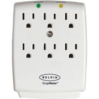 Belkin 6 Outlets In Wall SurgeMaster Surge  Protector 885 Joules Electronics
