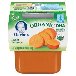 Gerber 2nd Foods Organic Sweet Potatoes   7 oz. (8 Pack)