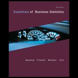 Essentials of Business Statistics