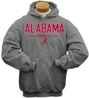 Alabama Hoodie with Screen Print Logo (XX Large)  Athletic Sweatshirts  Clothing