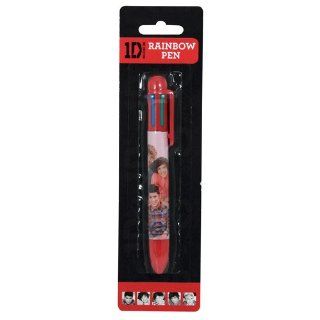 One Direction 'Rainbow Multi Coloured' Pen Stationery Sports & Outdoors