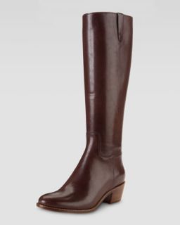 Womens Wesley Tall Cushioned Boot, Chestnut   Cole Haan