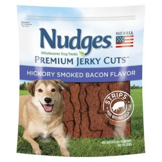 Nudges Premium Jerky Cuts Hickory Smoked Bacon Flavor Strips, 18 oz &#