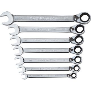 Great Neck Metric Reversible Ratcheting Wrench Set   7 Pc.